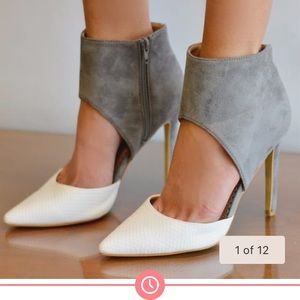 J+C Ankle Cuff High Heels